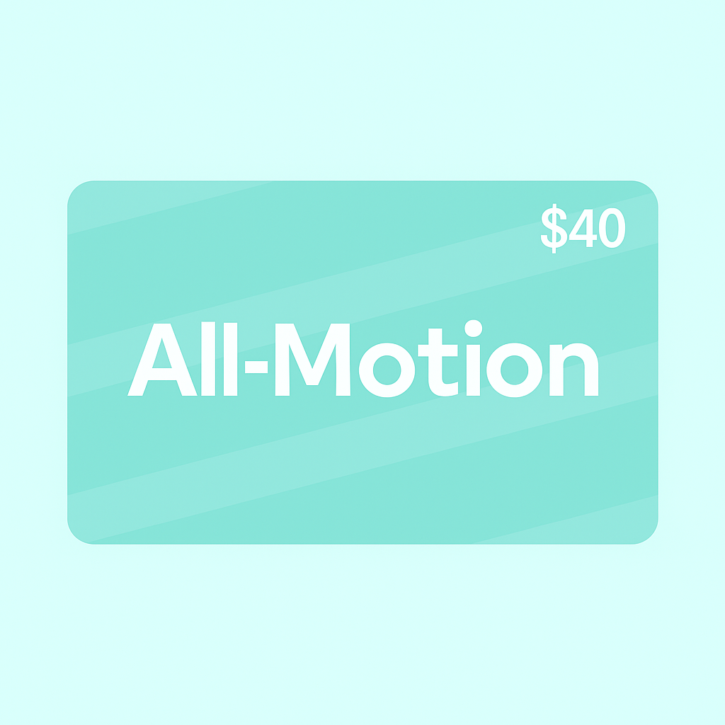 All Motion $40 Gift card